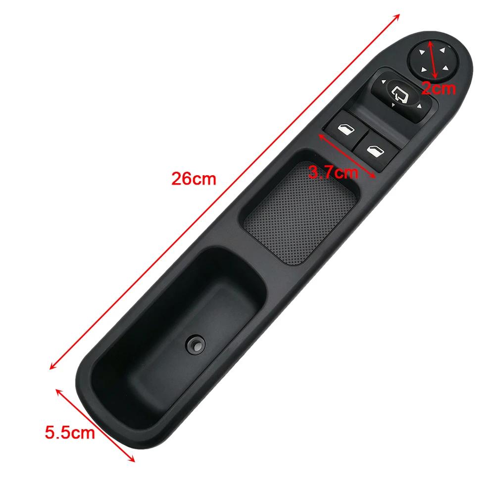 Buton comutator de control al geamului electric fata stanga pentru Peugeot 307 2001-2005 2006 2007 2008