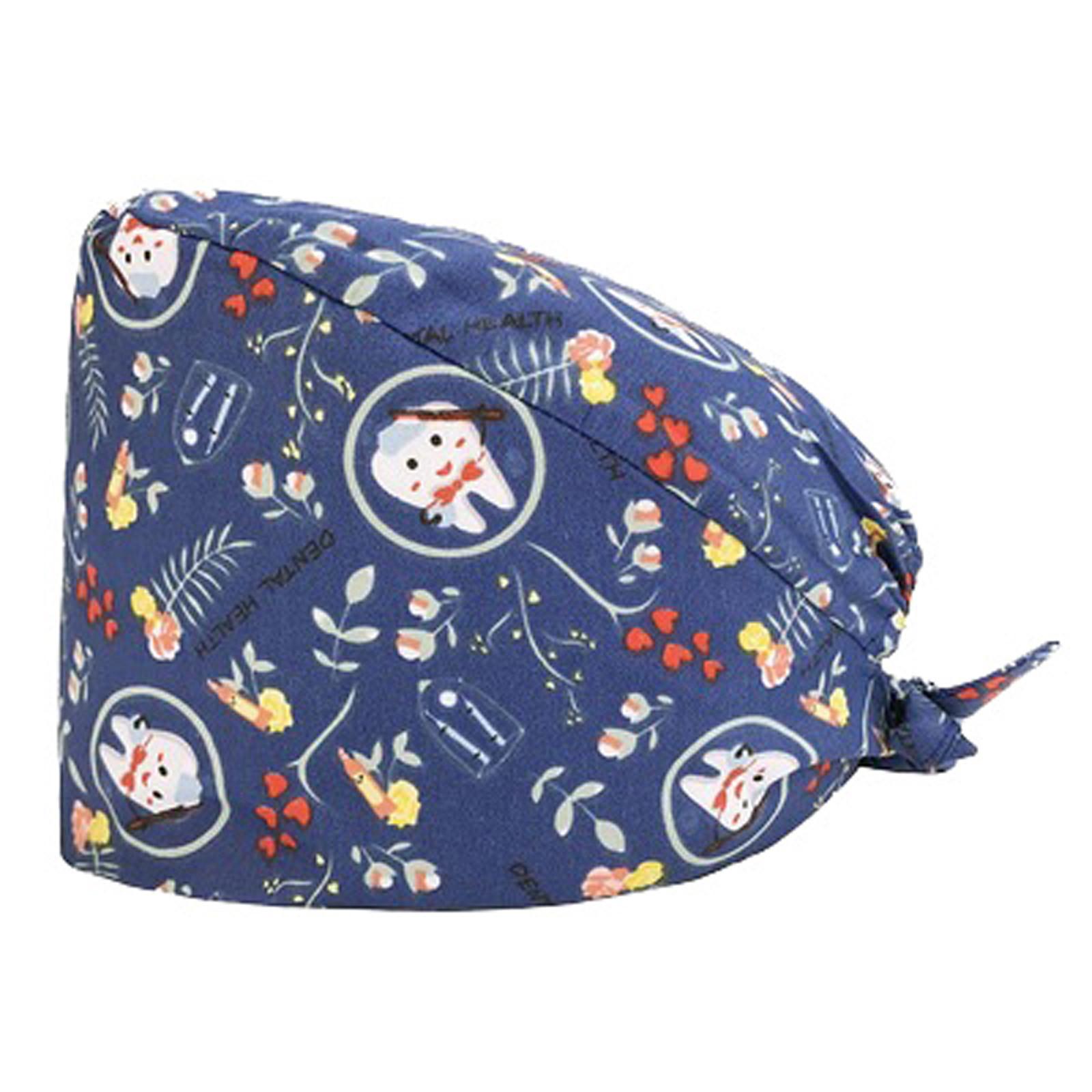 

Скраб-шапочка с пуговицами Пышная шапка с повязкой для женщин и мужчин One size