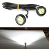1 Pair 12V 15W Eagle Eye Auto LED Light Daytime Running Backup Car