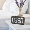 Large LED Display Digital Clock with Snooze Function 12/24Hr Bedroom Clock