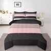 Erosebridal Teens Dirt Bike Comforter Set Twin Size, Motocross Rider Down Comforter for Kids Boys Adult Men, Motorbike Extreme Sport Bedding