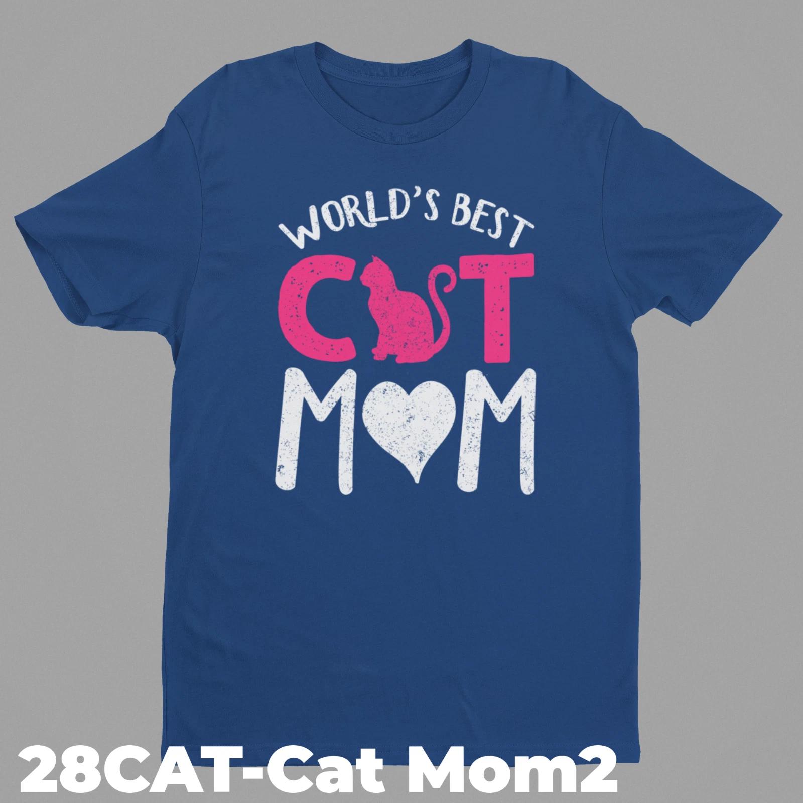 Cat Funny T-Shirt Designs 28CAT-Cat Mom 4XL