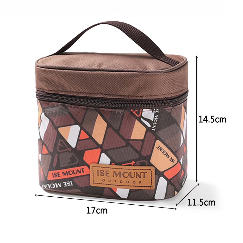 Seasoning Storage Bag Outdoor Spice Bottle Set Portable Folding Canvas Waterproof Capacity Camping Hiking Picnic BBQ Bag