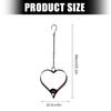 Hanging Tea Lights Candle Holders,Metal Candlesticks Decorative Taper Candle Holders with Chain for Backyard Garden Decors