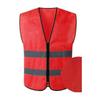 Reflective Multi-Pocket Safety Vest for Traffic, Construction, Cycling, and Sanitation.