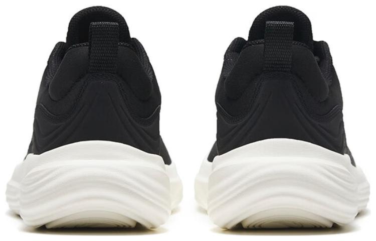 Men's Sneakers Anta Comfortable Slip Resistant Abrasion Resistant Low Top Training Shoes Men's Black White