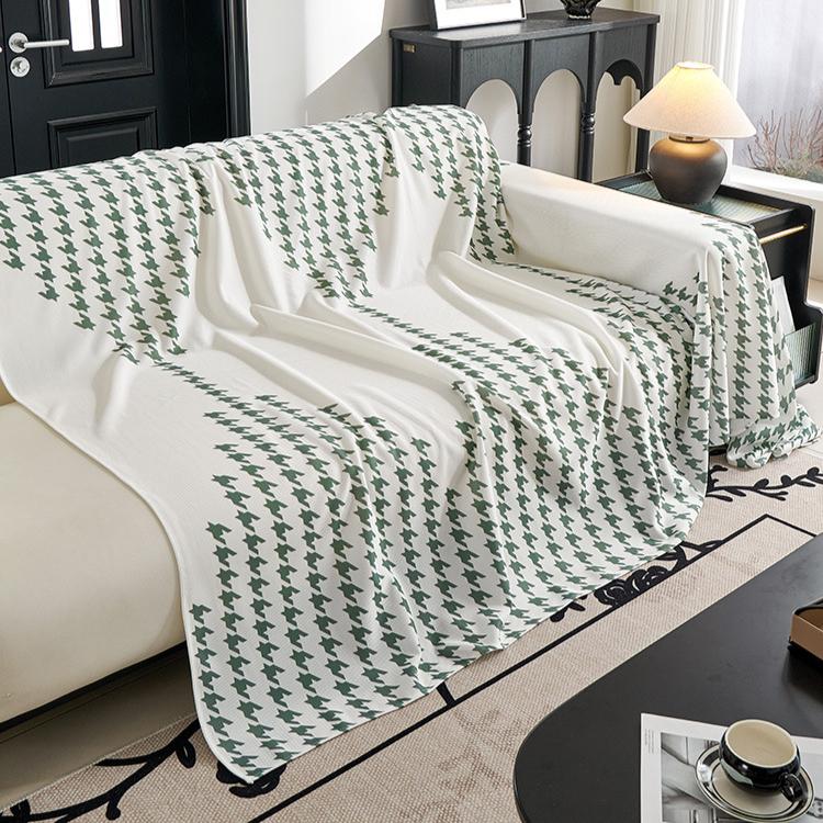 Sommer Sommer Kalte Seide Kalte Doudou Sofabezug Tuch Handtuch Einfache Mode Hoher Sinn Sitzkissen Sofabezug