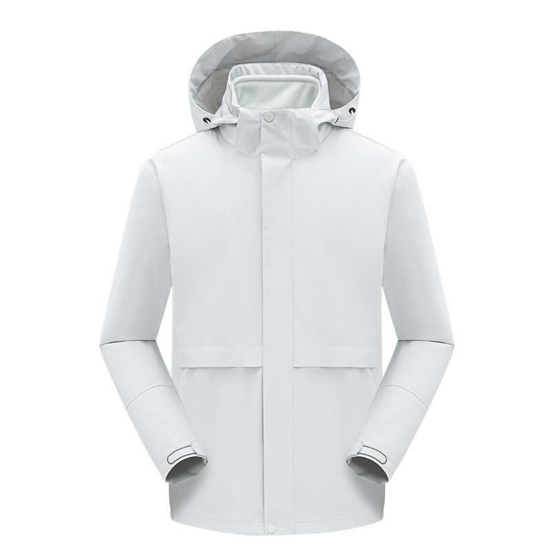 Full Heat Seal Pressed Glue Three-in-one Jacket Men's Outdoor Group Jacket Women