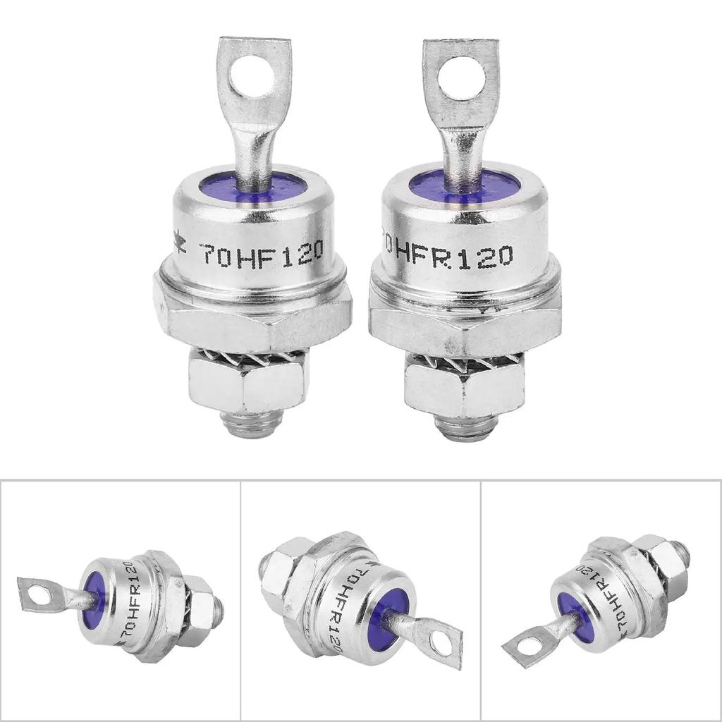 5 Pairs Rectifier Diode Spiral for Battery Charging 70HFR120/70HF120 70HFR120 Rectifier Diode Diode 70HF120 Rectifier Diode