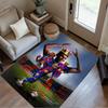 Lamine Yamal's Dynamic Soccer Celebration Area Rug Suitable for Kitchen Hallway Decorate room Dining Room Anti-slip Rug Anime Office Decor