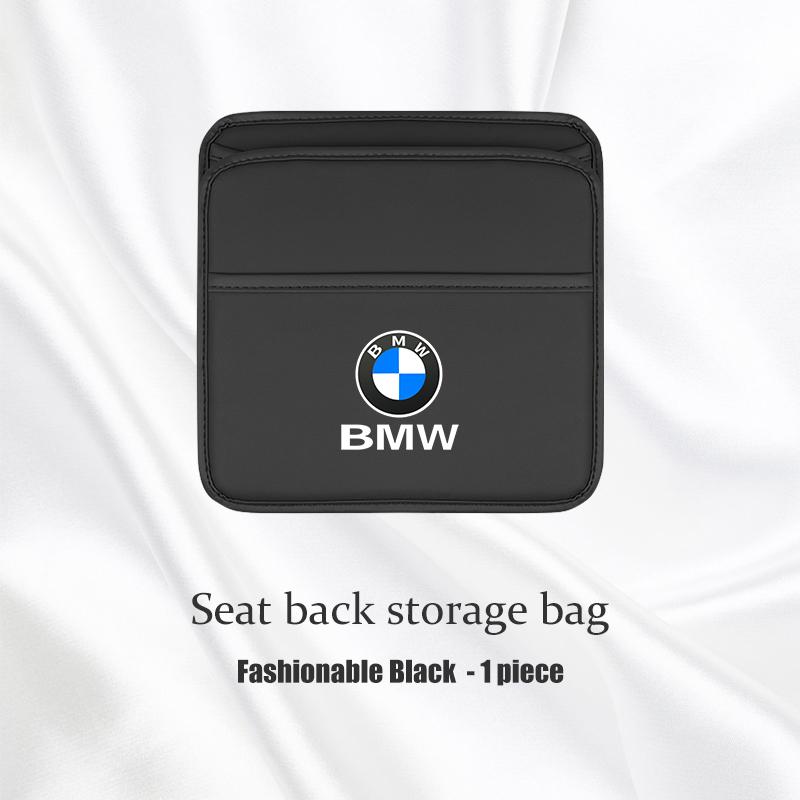 

Car multifunctional storage box folding leather Garbage bag For BMW X1 X3 X5 X6 X7 1 3 5 7 Series E70 E87 F40 F48 G20 G30 G32 i7
