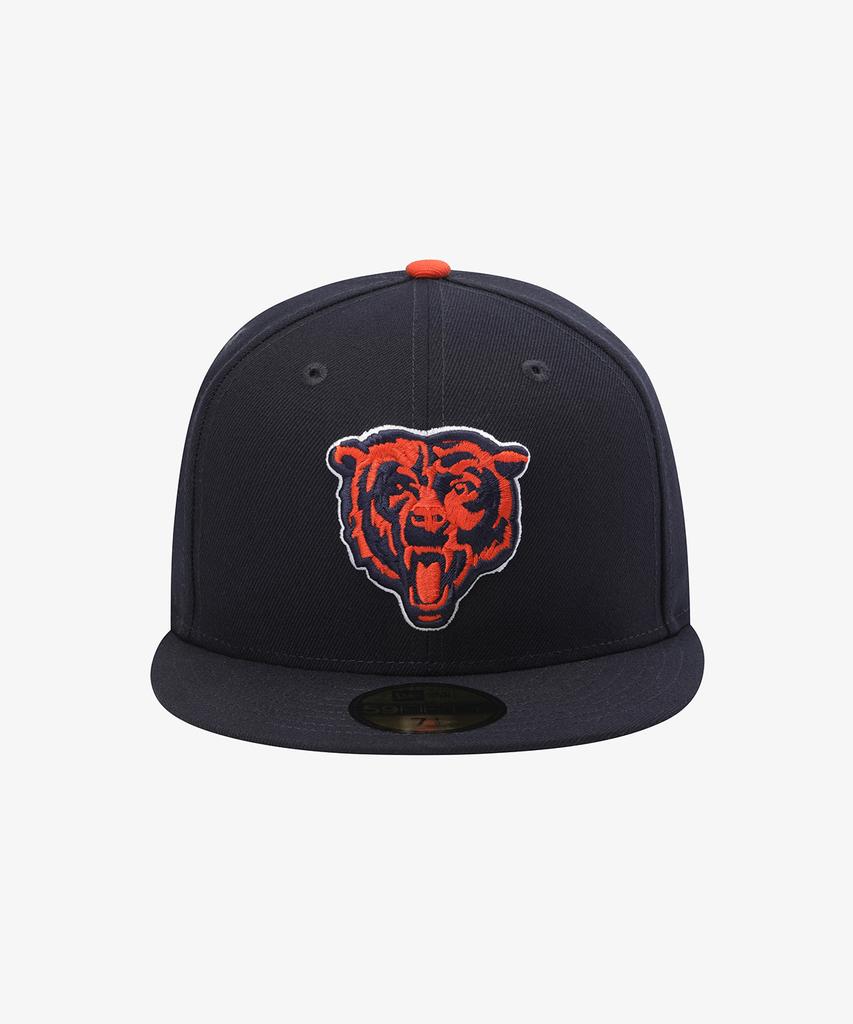 NEW ERA Nfl Chicago Bears Basic Fitted Cap Navy 15131689