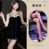 Sex Underwear Pure Desire Neck Holiday Style Dress Sexy Pajamas Sexy Mesh Low Cut Pure Desire