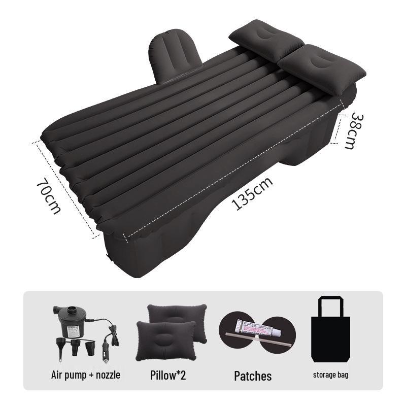 Car Back Seat Inflatable Mattress - Travel Air Cushion Bed