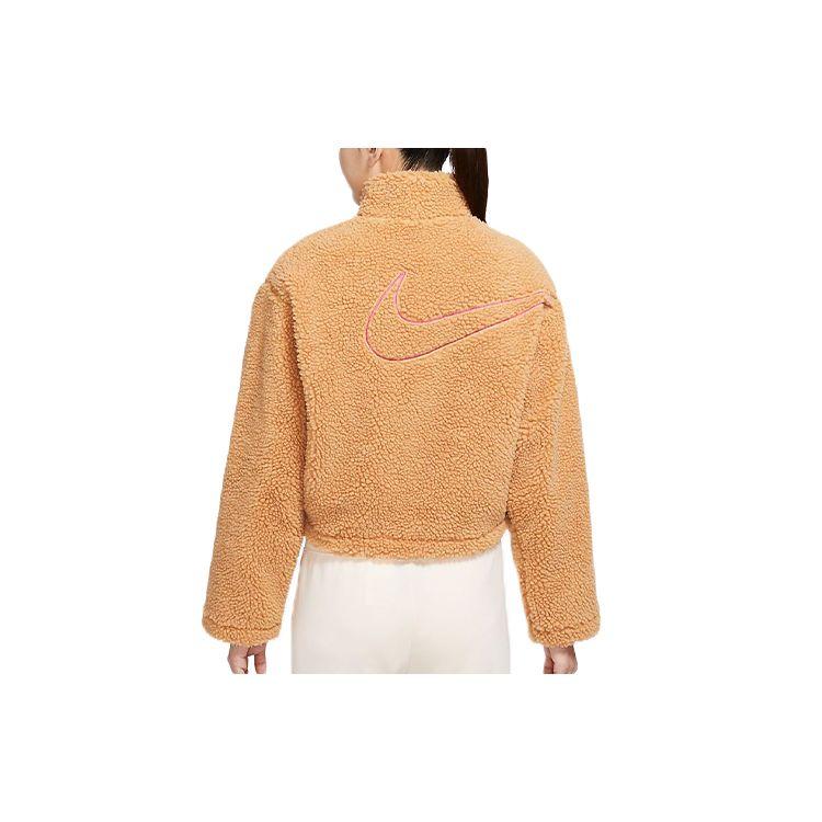 Nike Sportswear Swoosh Fleece Zip-Up Jacket Women Jackets Linen CU6640-201