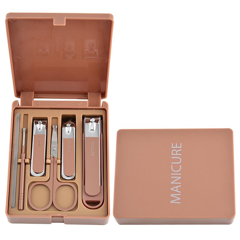 Custom Logo Nail Clipper Set: Anti-Splash, Angled Nail Clippers and Pliers for Home Foot Care.