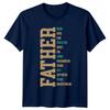 Moedige Held Vriendelijke Beschermer Vader T-shirt Vaderdag Cadeau Unisexs Unisexs