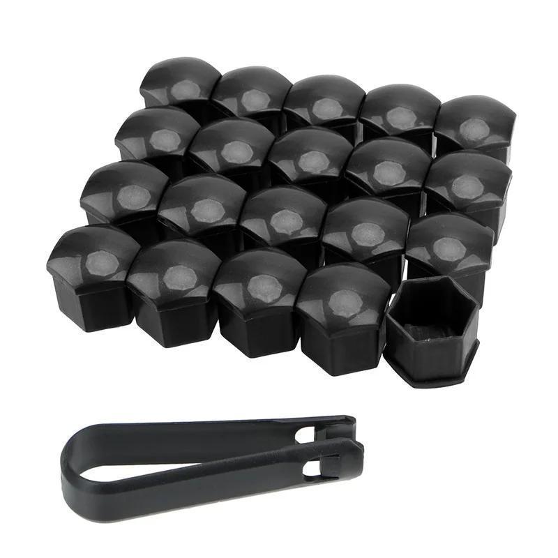 20 Pcs Screw Cover Anti-rust Bolt Rims Exterior Decoration Special Socket Protection Dust Proof 17mm Car Wheel Nut Caps Auto Hub