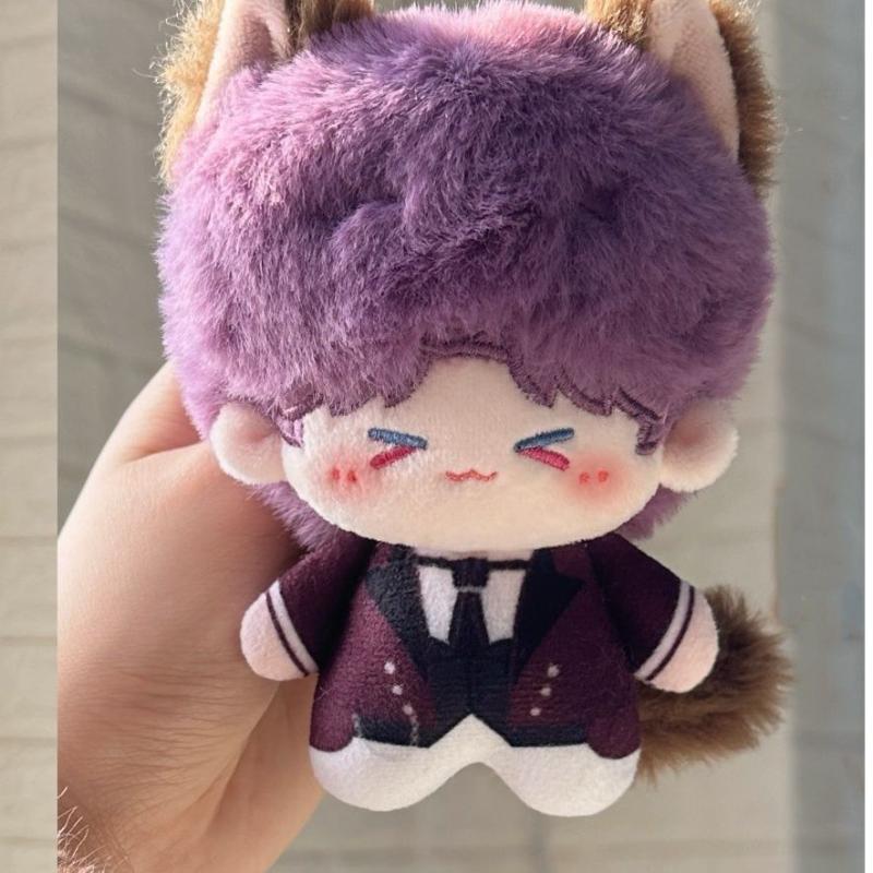 10cm Game Love and Deepspace Rafayel Kawaii Cosplay Cotton Doll Starfish Body Cartoon Soft Plushies Mini Toy Figures Decor Gift