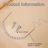 Pearl  Flower Necklace Earring Set Simple Everything Choker Clavicle Chain Earring Set