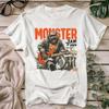 Monster Jam Werewolf Guitarist T-Shirt: Spooky Halloween Music Tee