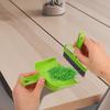 Mini Hand Broom and Dustpan Set Blue Compact Small Cleaning Tool for Desktop Keyboards Pet Cages Efficient Sweeping Broom