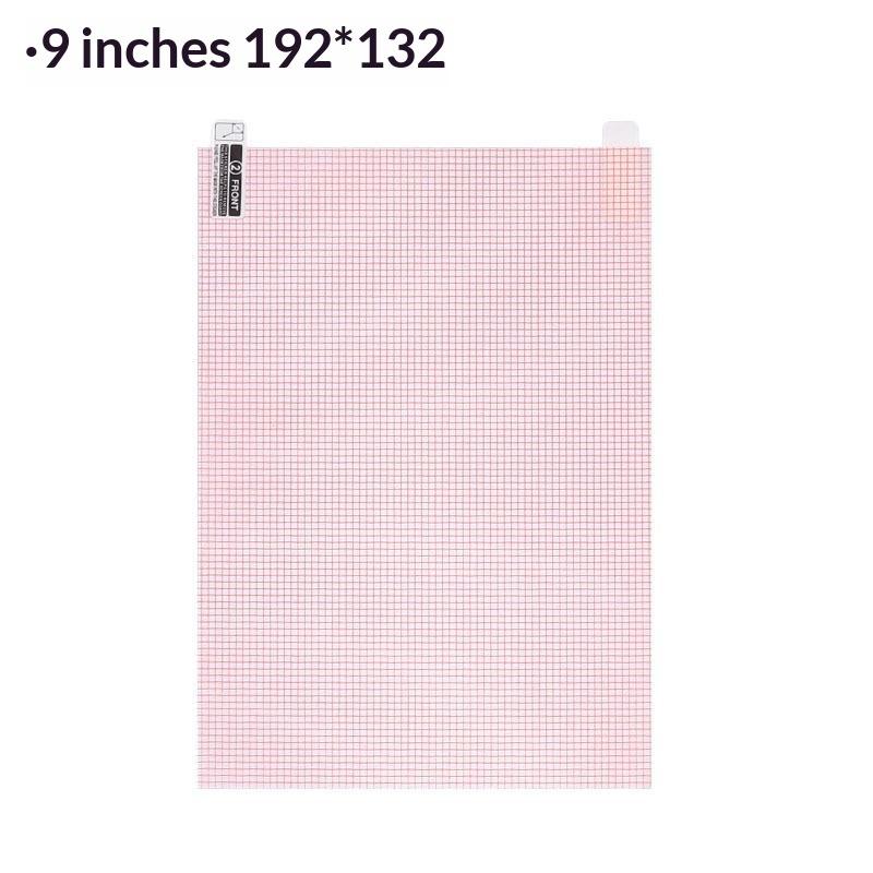 10Pcs Cuttable Screen Protector Film Grid Guide Anti Static Universal Clear Protective Sheet For Phone Gps Navigator Diy Cutting