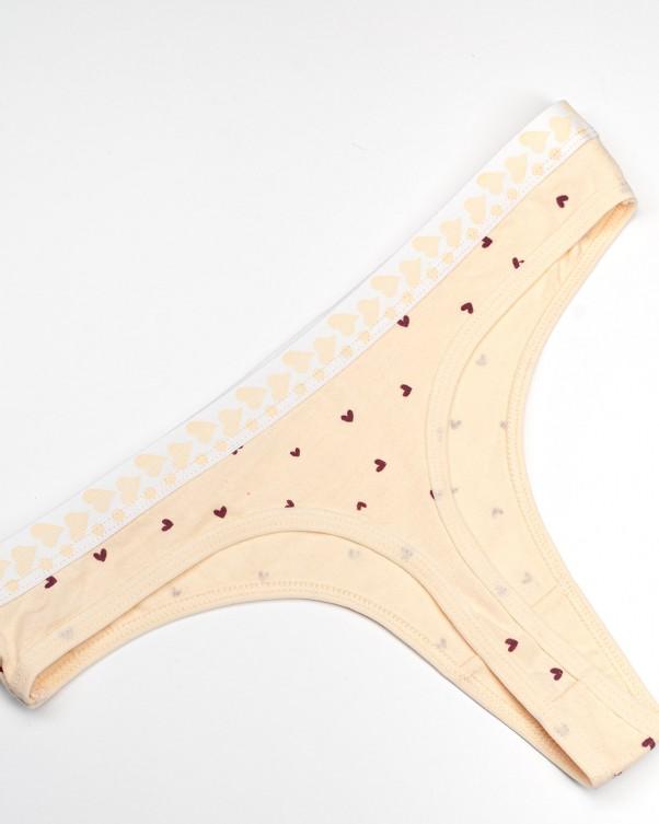 ISSA Plus Thong with Hearts