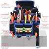 Large-Sized Electrician's Tool Bag One-Piece Design Tool Waist Bag Thickened Waist Bag  Electrician
