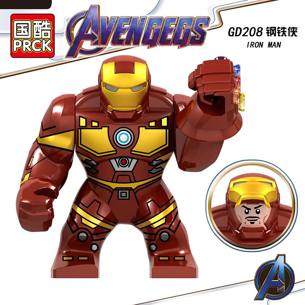 Building Block Toys Iron Man Infinity Gloves Super Hero Series Plastic Building Block Minifigure Toy