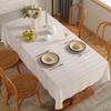 Chenier Tablecloth European Simple Hollow Decorative Table Mat Holiday Party Table Cloth