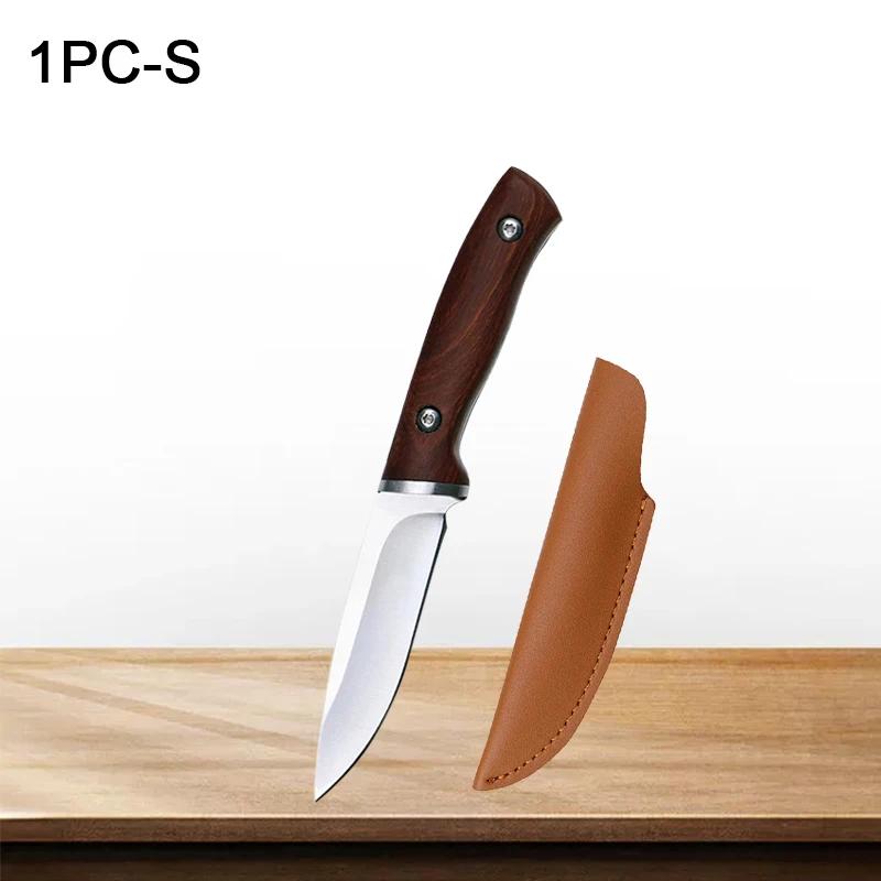 Stainless Steel Pocket Boning Knife Professional Kitchen Knives Fruit Knife Butcher Vegetable Slicing Meat Cleaver with Sheath