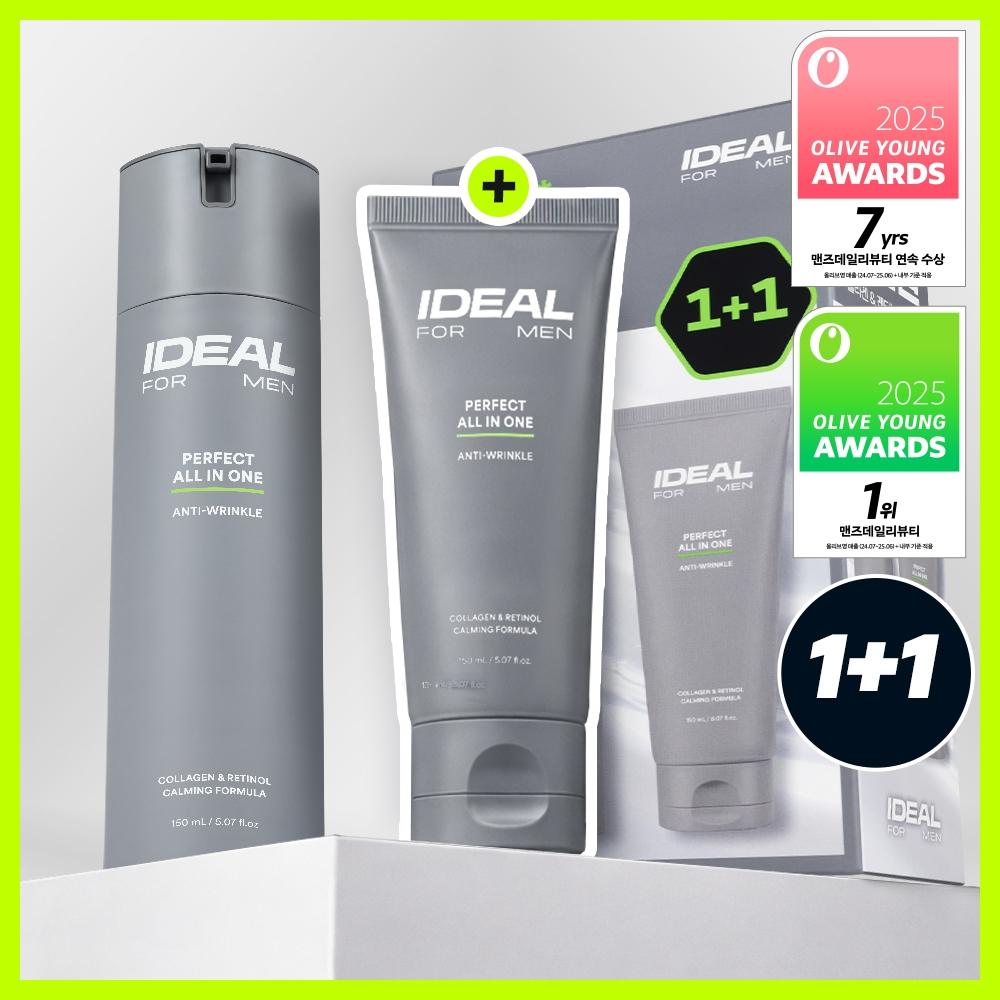    [no. 1 For 7 Consecutive Years] Ideal For Men Perfect All In One 150ml sIngle Special Item 150ml+150ml
