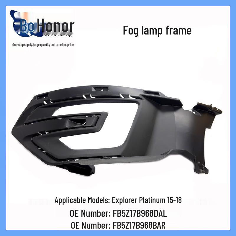 Explorer Platinum Fog Light Cover Trim (2016-2018) FB5Z17B968DA, FB5Z17B96 Left Fog Light Frame FB5Z17B968DA