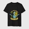 POSTER RETRO GESCHENK KUNST UK Streetwear Sommer Kurzarm T-Shirt Lustiges T-Shirt KILL ALL HUMANS T-SHIRT BENDER ROBOTER BIER FILM FERNSEHEN T-SHIRT