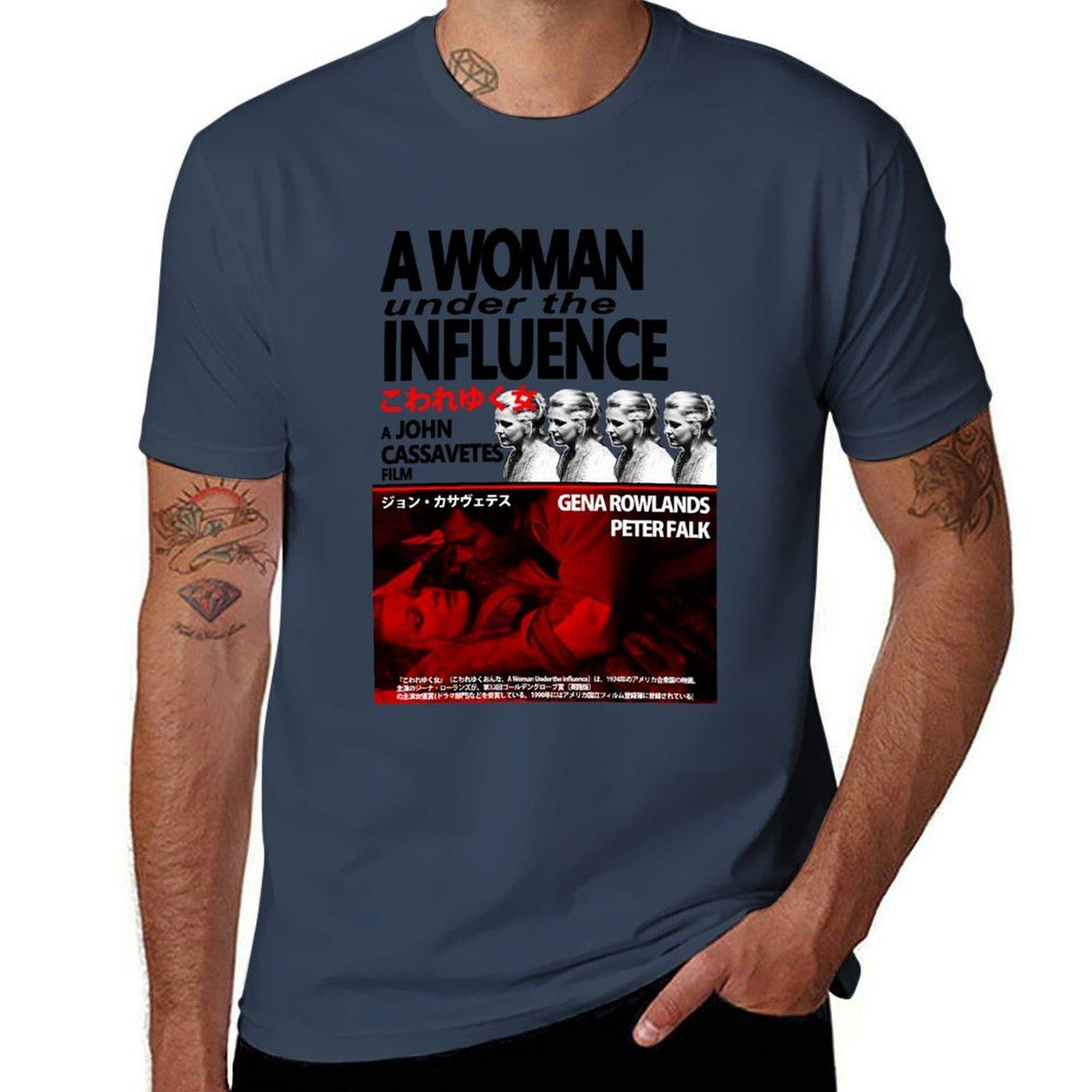 A Unisex Under The Influence (Jap Poster) Tshirt Comfortable Work Wear Tee S