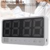Kitchen timer for cooking, digital magnetic timer for classroom learning and fitness, large screen magnetic countdown timer with changing colors, stud