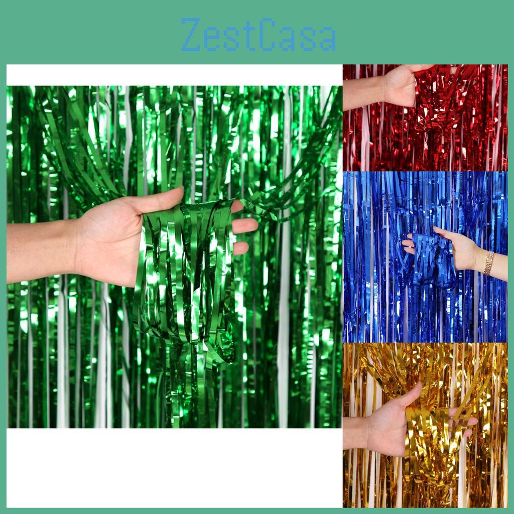 Elegant 4 Meter Shimmering Rain Curtain For Stunning Party Decorations And Photo Props
