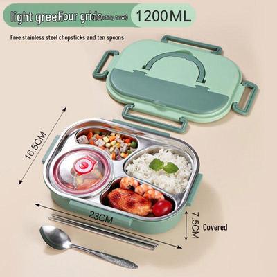 ZISIZ 304 Edelstahl Lunchbox