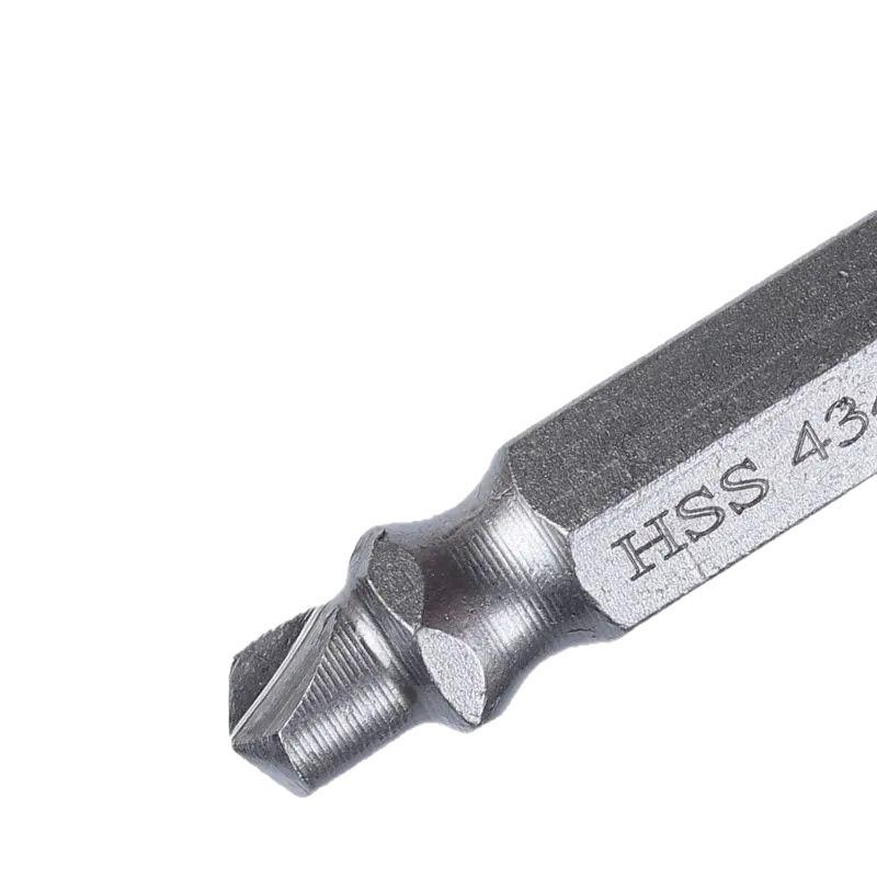 Fine-Tooth Reverse Thread Screw Extractor and Remover for Stripped or Broken Screws