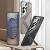 New Model Is Suitable for Samsung S25ultra Vision Mobile Phone Leather Magnetic Bracket Lens Protection Case Business