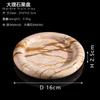 French vintage marble round Nordic light luxury desktop decorative storage items