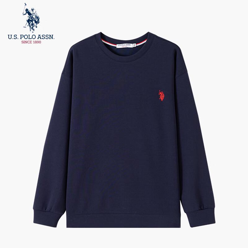 U.S. POLO ASSN. Men s Loose Fit Crewneck Sweatshirt L