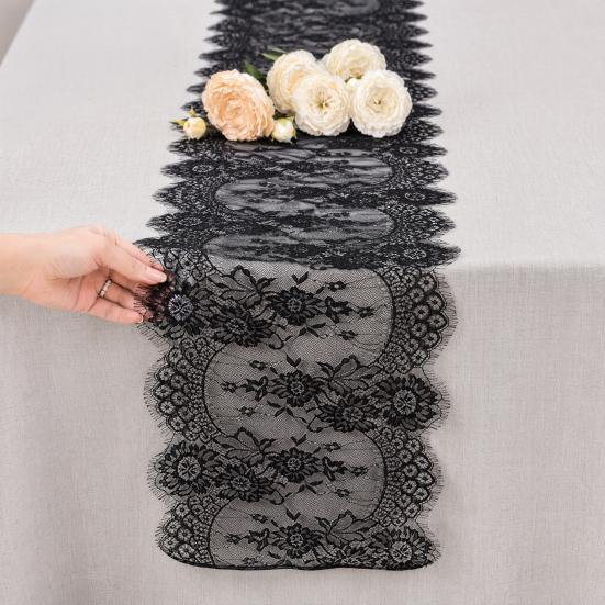 Lace Table Runner 14 Inch Rustic x 118 Vintage