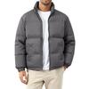 Men's Loose-Fit Casual Down Jacket With Long Sleeves
