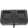 2 Slot Power Tool Charging Station 1.2A 21V Battery Fast Chargers Double Battery Chargers High Efficiency Portable