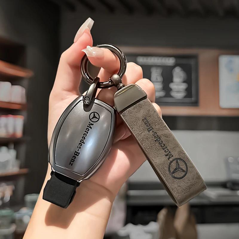 EBS4 Hot 2025 Car Remote Key Case Cover Shell Fob Auto Styling Accessories For Mercedes Benz A B C S Class AMG GLA CLA GLC W176 W221