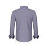Men's Fashion Spring and Summer Top Patchwork T-shirt Long Sleeve Turn Down Collar Shirt