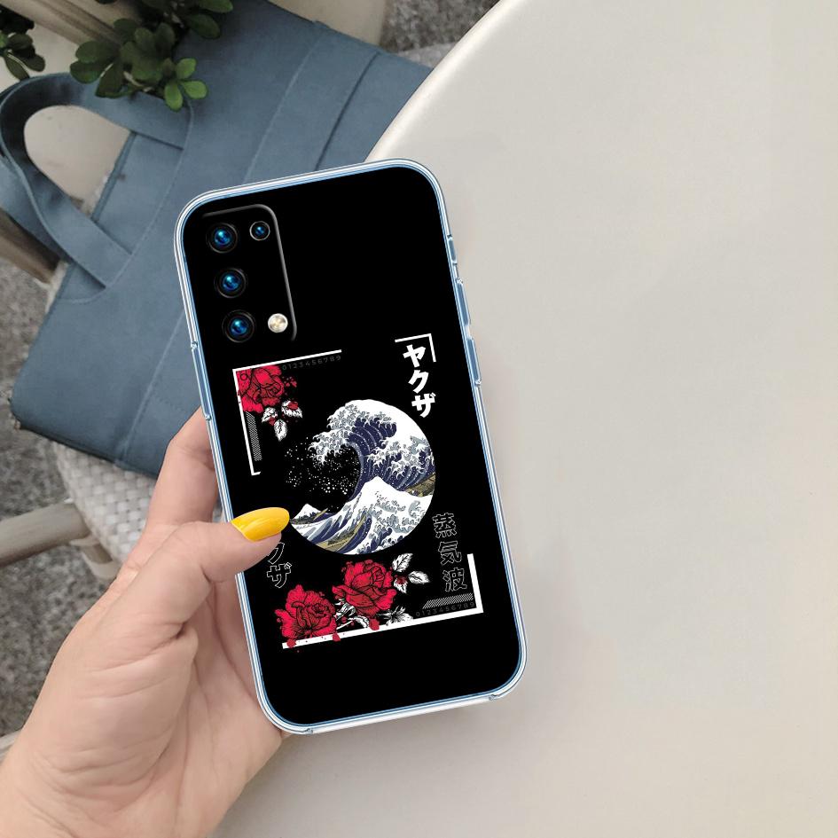 QT21 Great Wave Off Kanagawa New High-End Phone Case for Moto Edge 20 30 S30 40 50 Fusion Plus Pro Lite Neo Ultra G Stylus Play