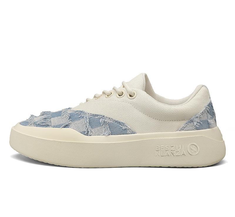 

Spring new canvas plaid casual board shoes men and teenagers color matching lace-up sports shoes a 2025DR329 44